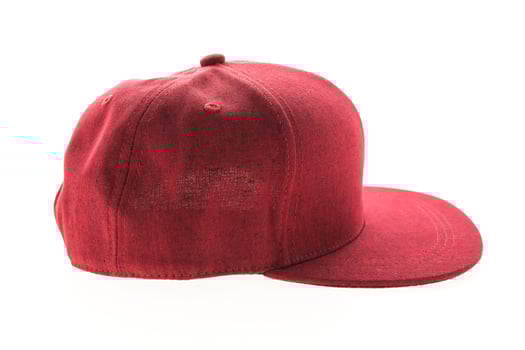 Baseball hat on white background photo