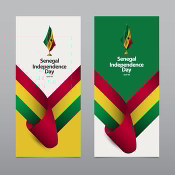 Happy Senegal Independence Day Celebration Vector Template Design Illustration