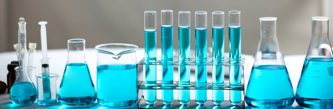Set of lab equipment photo