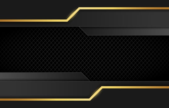 Luxurious Black and Gold Background vector