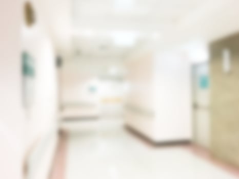 Defocused hospital interior photo