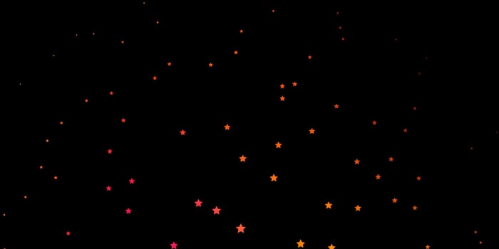 Dark Multicolor vector layout with bright stars.