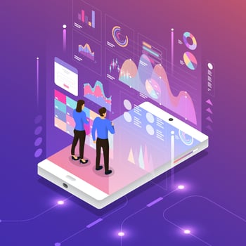 Digital Marketing Analysis vector