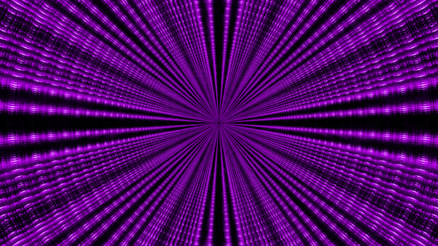 3D illustration of endless tunnel in motion photo