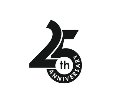 25 Percentage OFF Sale Discount Banner. Discount offer price tag. Vector Modern Sticker Illustration.