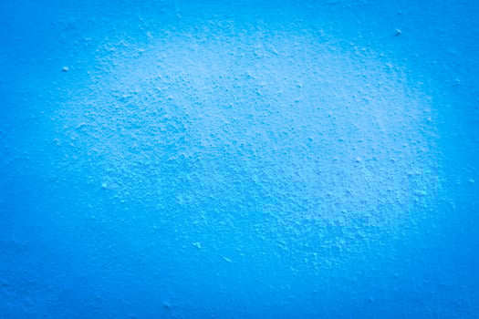 Blue concrete wall for background photo