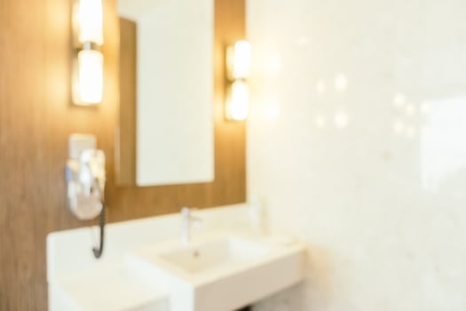 Abstract blur bathroom photo