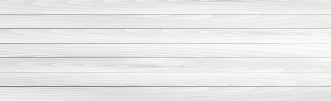 Panoramic texture of light wood with knots - Vector