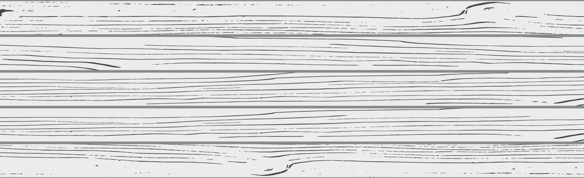 Panoramic texture of light wood with knots - Vector