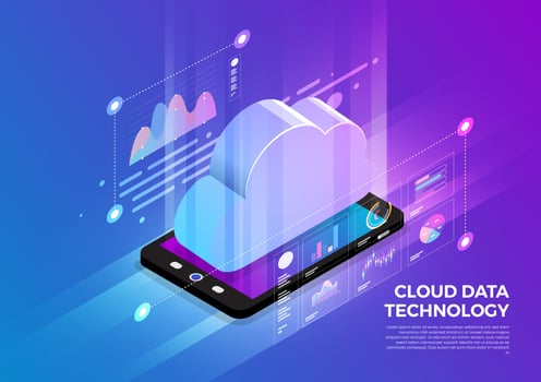 Isometric Digital Concept. vector