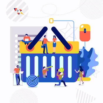Illustration vector business concept.