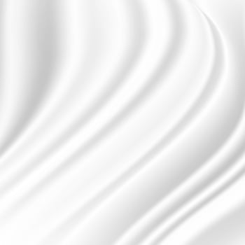 White satin silky cloth smooth texture. vector