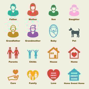 family vector elements