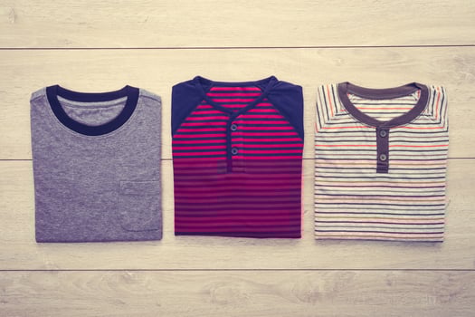 Shirt on wooden background photo