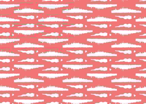 Vector texture background, seamless pattern. Hand drawn, red, white colors.