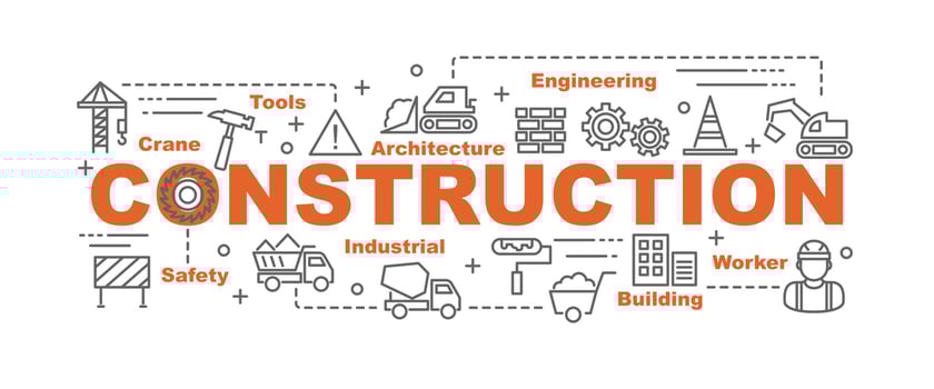 construction vector banner