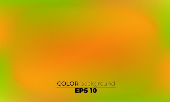 Abstract blurred gradient mesh background in bright summer colors vector
