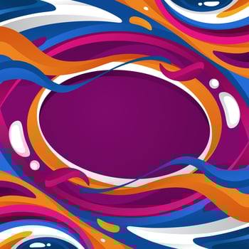 Abstract Shapes Background vector