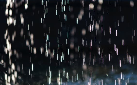 Water droplet motion photo
