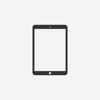 vector illustration of tablet icon