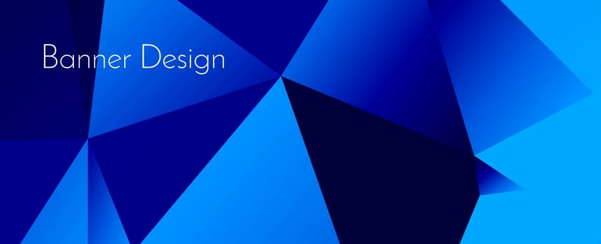 Modern stylish abstract geometric elegant banner pattern background vector
