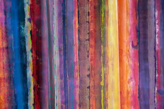 Colored horizontal lines forming a beautiful pattern photo
