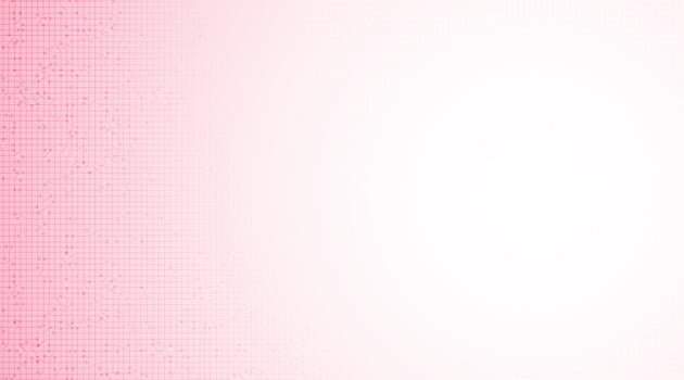 Soft Pink Microchip on Technology Background vector