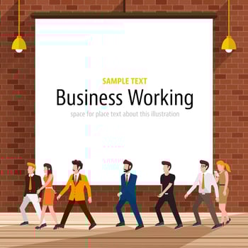 business working people vector