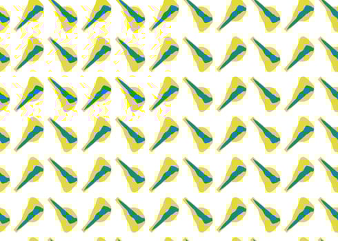Vector texture background, seamless pattern. Hand drawn, yellow, blue, white colors.