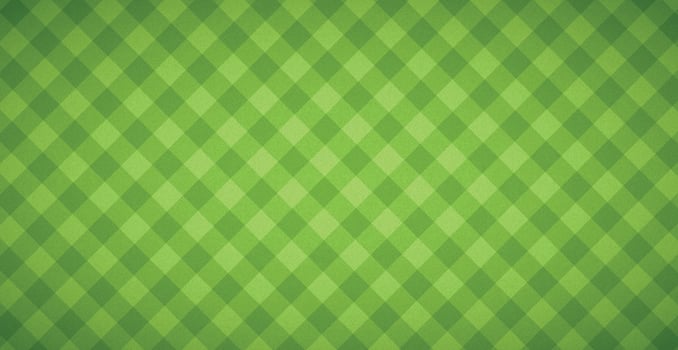 Realistic football background grass rhombus covering - Vector
