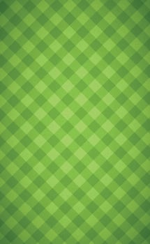 Realistic football background grass rhombus covering - Vector
