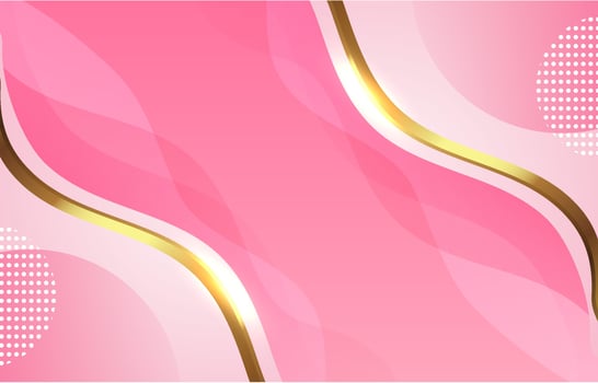 Pink and Gold Gradient Background vector