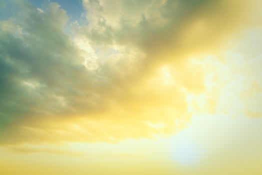 Sunrise on sky photo