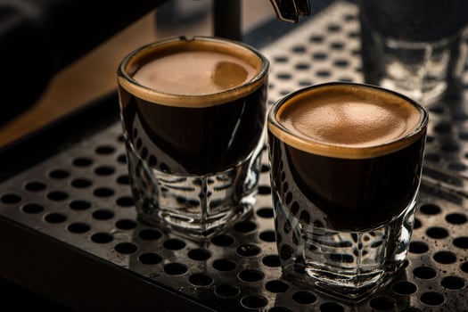 Two cups of coffee photo