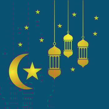 Ramadan eid mubarak idul fitri vector