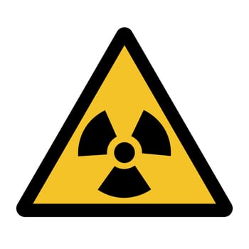 Radiation Hazard Symbol Sign vector