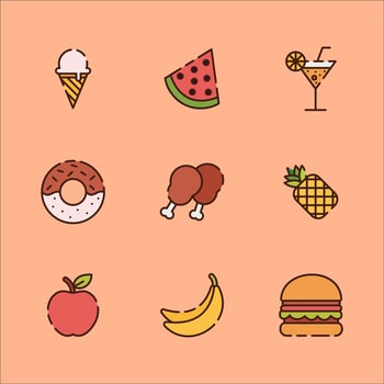 Sweet Summer Treat vector