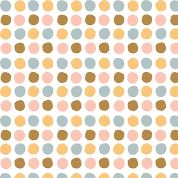 watercolour polka dot pattern background vector
