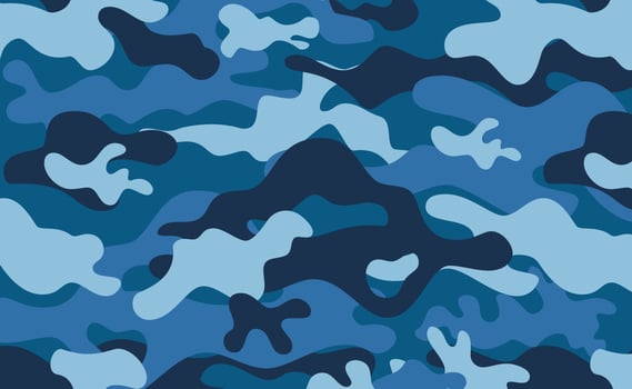 Military camouflage texture khaki print background - Vector
