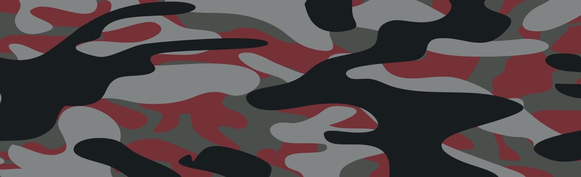 Military or hunting panoramic khaki vector