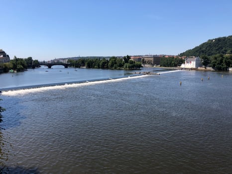 Prague Vltava river photo