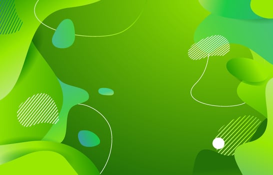 Green Organic Fluid Background vector