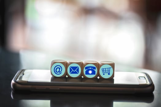 emoticon icons online symbol on smartphone , Quick connection concept on the phone photo