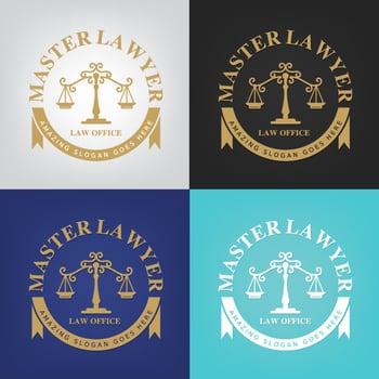 Law logo, law firm, law office, law Logotype, corporate identity template. vector