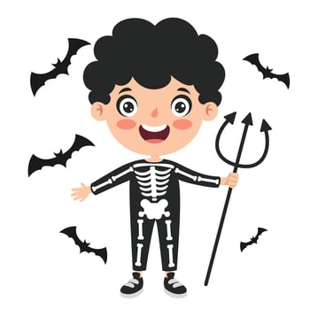 Cute Halloween Banner vector