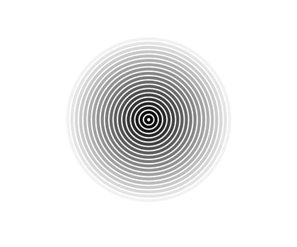 Concentric circle elements Element for graphic design decoration vector