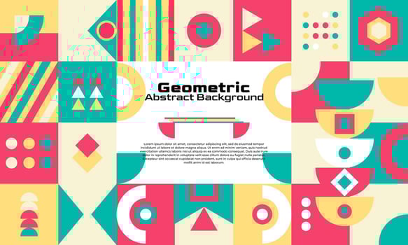 Abstract geometric background minimal design vector