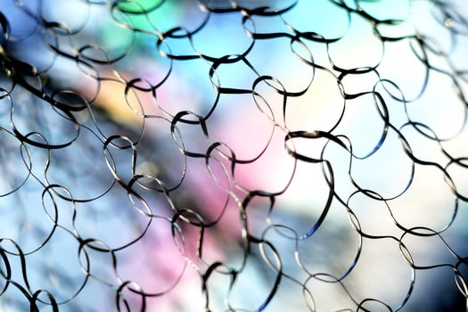 Abstract net background photo