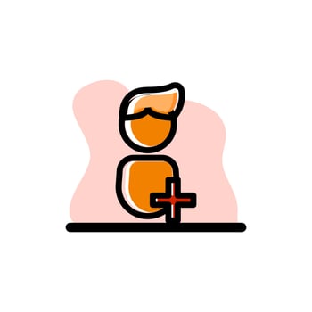 Account Vector Concept Illustration Icon Vector Design