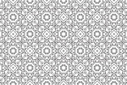 Abstract Geometric Seamless Pattern Background vector